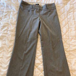 LOFT Gray Marisa Trousers Dress Pants